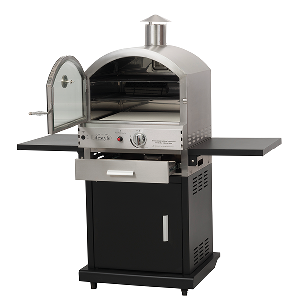 Verona Deluxe Black Outdoor Garden Oven